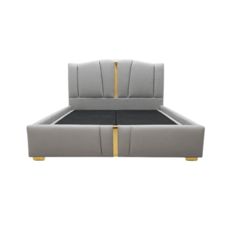 ฐานรองหัวเตียง 6 ฟุต WISDOM DESIGN FURNITURE รุ่น LINCOLN สีเทา_2